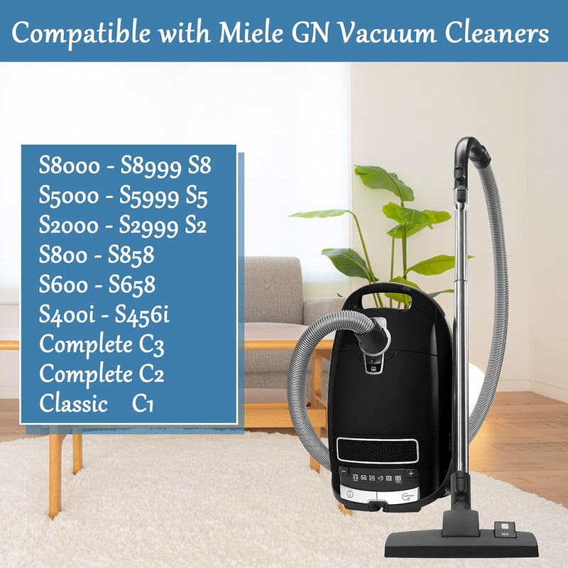 iECO 12db Miele GN porszívó zsák Classic C1 C2 C3 S227 S240 S600 S800 sorozathoz