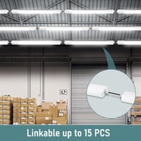 IEGLED Stropné svietidlo do vlhkých priestorov 120 cm, 36W 4000lm, IP65, 4000K neutrálna biela, kúpeľňa, garáž, spálňa 2