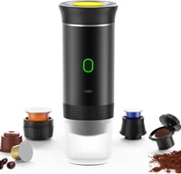 iFCOW Hordozható Espresso Kávéfőző Utazáshoz, Kempinghez és Otthonhoz 1