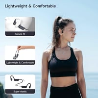 IFECCO Bluetooth 5.4 vízálló fülhallgató 32GB MP3 úszáshoz kerékpározáshoz futáshoz 7