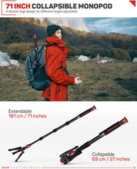 IFOOTAGE Monopod Lábakkal 5