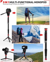 IFOOTAGE Monopod Lábakkal 2