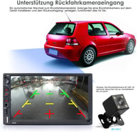 iFreGo 2DIN Autórádió 7" GPS CarPlay Android Bluetooth Kormánytávírányítás 5