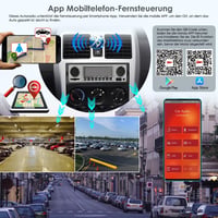 iFreGo Autórádió Bluetooth Kihangosítóval - 1 DIN, 7 Színű Háttérvilágítás, SD/TF/MP3/AUX, FM/AM, Gyorstöltés, 4x60W, Telefontartóval 5