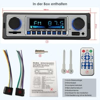 iFreGo Autórádió Bluetooth Kihangosítóval - 1 DIN, 7 Színű Háttérvilágítás, SD/TF/MP3/AUX, FM/AM, Gyorstöltés, 4x60W, Telefontartóval 9