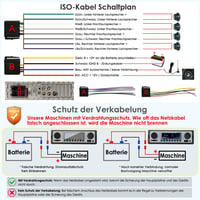 iFreGo Autórádió Bluetooth Kihangosítóval - 1 DIN, 7 Színű Háttérvilágítás, SD/TF/MP3/AUX, FM/AM, Gyorstöltés, 4x60W, Telefontartóval 8
