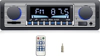 iFreGo Autórádió Bluetooth Kihangosítóval - 1 DIN, 7 Színű Háttérvilágítás, SD/TF/MP3/AUX, FM/AM, Gyorstöltés, 4x60W, Telefontartóval 1