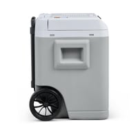 Elektrická chladiaca autochladnička Igloo IE42, 42 l, 12 V a 230 V, mini chladnička na kempovanie, dovolenku, do člna, s kolieskami a teleskopickou rukoväťou, režim Eco/Max 10