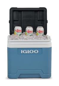 Igloo IP24 Pasívna chladiaca taška 24 l – Veľký chladiaci box vo farbe Ice Blue 4