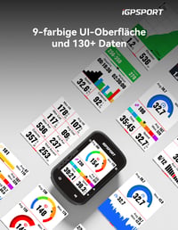 iGPSPORT BSC200S bezdrôtový cyklopočítač, 2,4-palcový farebný displej, GPS navigácia, tachometer na bicykel, Bluetooth ANT+ 4