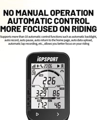 iGPSPORT GPS Kerékpár Számítógép ANT+ Pulzus Sebesség Kadencia Szenzor 5