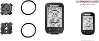 iGPSPORT GPS Kerékpár Számítógép ANT+ Pulzus Sebesség Kadencia Szenzor 9