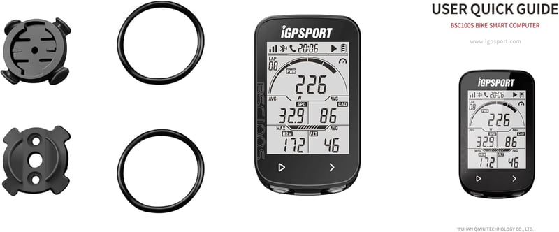 iGPSPORT GPS Kerékpár Számítógép ANT+ Pulzus Sebesség Kadencia Szenzor