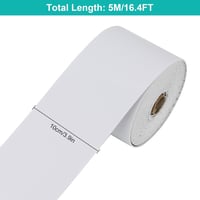 IGTOPS Öntapadós Szegélyléc 10 cm x 5 m - Rugalmas PVC Falszegély, Vízálló, Dekoratív Öntapadó Szalag Konyhába, Nappaliba, Hálószobába (Fehé 8