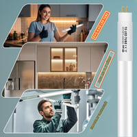 Tub LED IHYCTV T5 114,9 cm G5 20W 2760lm Lumină naturală 6500K Compatibil EVG/KVG pentru tub fluorescent 54W Sticlă mată Nereglabil 300° 50000h 1 buc 6