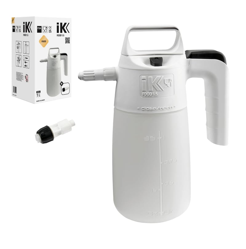 Pulverizator alimentar IK Food Sprayer 1 litru - certificat CE și FDA
