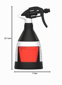 Profesionálny rozprašovač IK Multi TR Mini 360° – Na kyseliny, alkohol, ketóny – Biely – 0,6 l – Znovu plniteľný – 360-stupňové striekanie 7