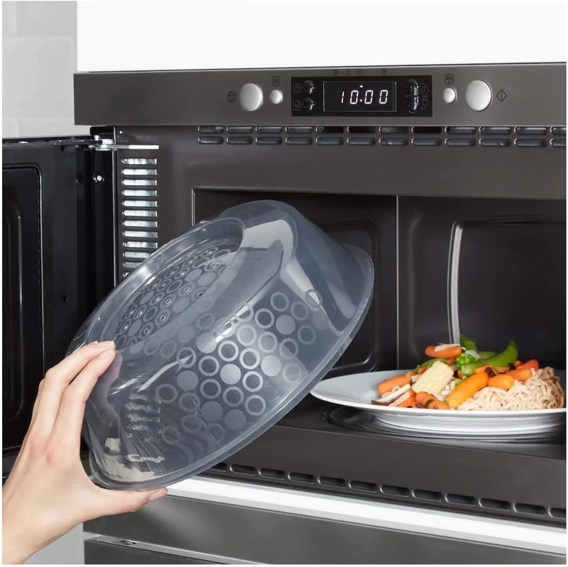IKEA Prickig Mikrohullámú Sütő Fedő 26 cm Kék