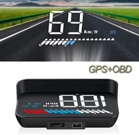 iKiKin 3.5" Head Up Display OBD2 GPS autós sebességmérő hőmérővel 1
