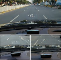 iKiKin 3.5" Head Up Display OBD2 GPS autós sebességmérő hőmérővel 4