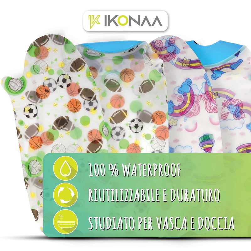 IKONAA Vízálló Karprotektív Unicornos Fürdőzéshez Gyerekeknek