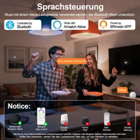 iLC G80 Okos LED Izzó E27 6W Alexa Kompatibilis Szabályozható Színhőmérséklet 2700K-6000K Nappali Szoba 4 Darabos Csomag 4