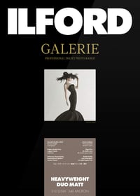 Hârtie fotografică Ilford Galerie Prestige Heavyweight Duo Matt, față-verso, 310 g/m², A4, 50 coli 1