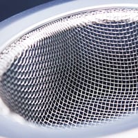 ILLUVA Rozsdamentes Acél Lefolyószűrő Szett - 7,5 cm-es Hajfogó Zuhanyzóhoz és Mosogatóhoz, Modern Ezüst Konyhai Szűrő, 2 db 5