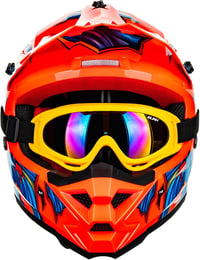 ILM Fullface MTB Motocross Sisak Gyerek Kerékpár Downhill Quad Enduro ECE22.06 2