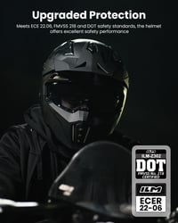 ILM Vintage Motocross Sisak ECE Homok Nőknek Férfiaknak Matte Black S 3