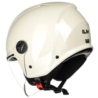 Retro otvorená motocyklová prilba ILM WT506, pánska/dámska, homologizácia ECE2206 - béžová farba, veľkosť L 4