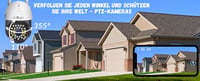 iLogic Kültéri WiFi Biztonsági Kamera - 360° PTZ, 3MP Felbontás, 4x Zoom, Vízálló, Éjjellátó, TUYA/Smart Life Kompatibilis, Mozgásérzékelés 8
