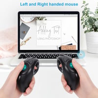 IMAGE Vezeték Nélküli Trackball Egér - USB Csatlakozás, Lézeres Technológia, Kézi Irányítás, Jobb és Balkezes Használatra 7