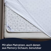 Pătură electrică Imetec Adapto pentru pat dublu, 150x120 cm, alb, 100% bumbac, 6 trepte de temperatură, încălzire rapidă, consum redus, Made in Italy 10