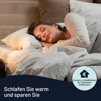 Elektrická dečka Imetec Scaldasonno Premium - 150x80 cm - zmes 50 % vlny a merina 7