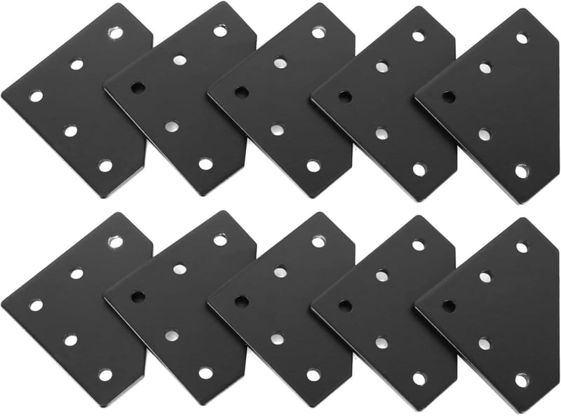 iMetrx Alumínium Profil Összekötő 40x40mm L-alakú 8db + M8 Csavar és Anya Szett