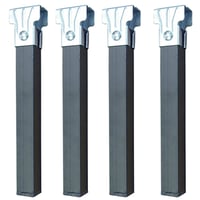 Súprava nôh pre rošty Imex El Zorro bez koliesok, 4 ks – 275x30x30 mm 1