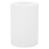 IMIKEYA E27 Biela Valcová Sklenená Tienidlo na lampu 9 cm - Mliečne sklenené tienidlo pre stolné, závesné a stojace lampy - Ľahko namontovateľné náhradné tienidlo 1