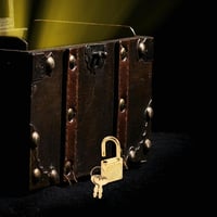 IMIKEYA Mini Lakat Kulccsal 5 db Vintage Dekoratív Arany Biztonsági Zár Bőrönd Utazás 4