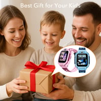 Detské inteligentné hodinky imoo Z3 s GPS a telefónom, 4G videohovory so SIM kartou, ružové, vodotesnosť IP68, SOS, režim v triede, 1,5" displej, 8 GB 7