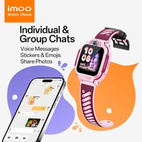 imoo Z3 gyerek okosóra SIM-kártyával, SOS, IPX8, 8 GB - kék 6