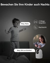 Imou 2.5K WiFi Biztonsági Kamera 360° Forgatható, Éjjellátó, Kétirányú Hang, Mozgásérzékelés - Ranger 2c 4mp 5