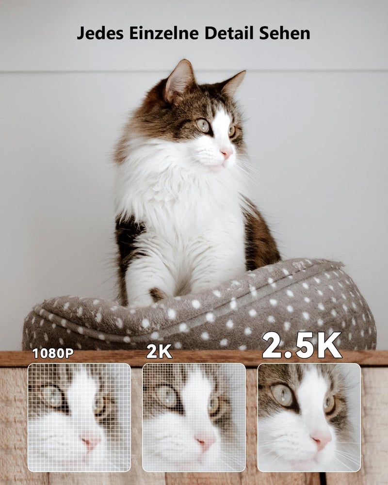 Imou 2.5K WiFi Biztonsági Kamera 360° Forgatható, Éjjellátó, Kétirányú Hang, Mozgásérzékelés - Ranger 2c 4mp