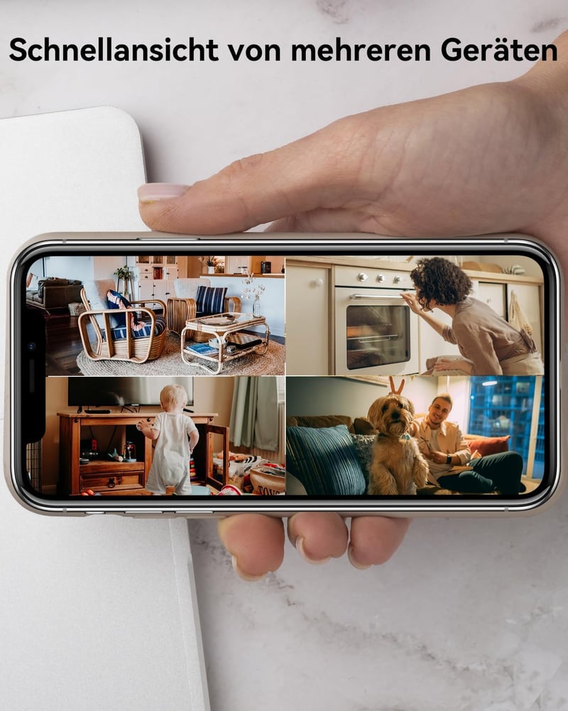 Imou 2.5K WiFi Biztonsági Kamera 360° Forgatható, Éjjellátó, Kétirányú Hang, Mozgásérzékelés - Ranger 2c 4mp