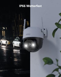 Vonkajšia PTZ bezpečnostná kamera Imou 2K (3MP), 360°, WiFi, IP66 – biela 8