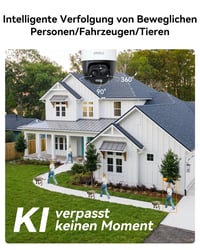 Imou 3K 5MP solárna PTZ bezpečnostná kamera, vonkajšia, WiFi 2,4 GHz, otáčanie 360°, nočné videnie, detekcia pohybu, obojsmerný zvuk, siréna, IP65 4