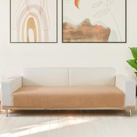 Husă de canapea din catifea IMSGVIFO, antiderapantă, pentru canapea în formă de L și colțar - 70 x 120 cm, Culoare: Cafea. 6