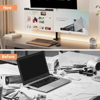 IMtKotW 17-35 hüvelykes monitor állvány 80 cm magas asztali támasz 10 kg-ig 7