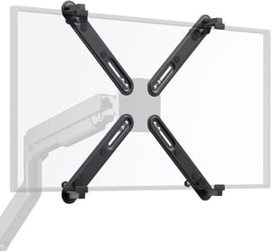 Adaptor VESA IMtKotW pentru monitoare de 17-32 inchi fără orificii de montare, pentru suport de perete VESA 75x75 100x100, 10 kg