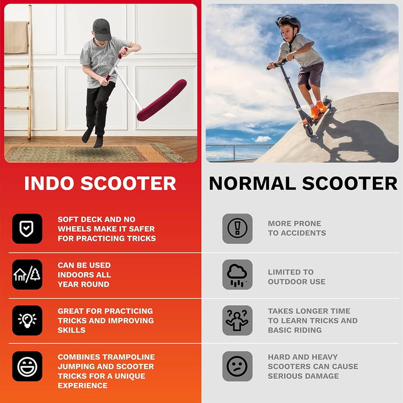 In Do The Trick Scooter Profi Trükk Roller Gyerekeknek és Felnőtteknek